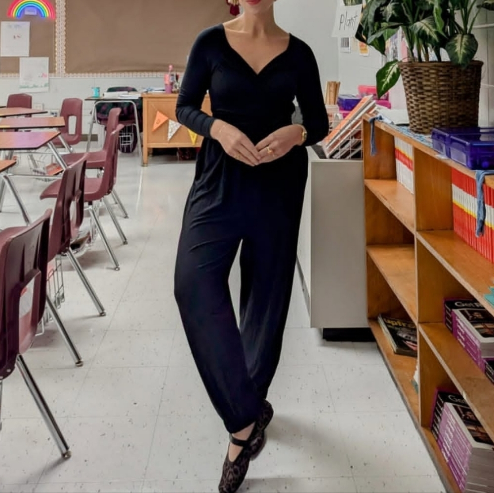 Anthropologie Daily Practice Robi Wrap Jumpsuit - Picture 3 of 4